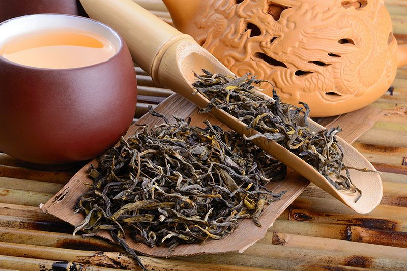 chá oolong chinês